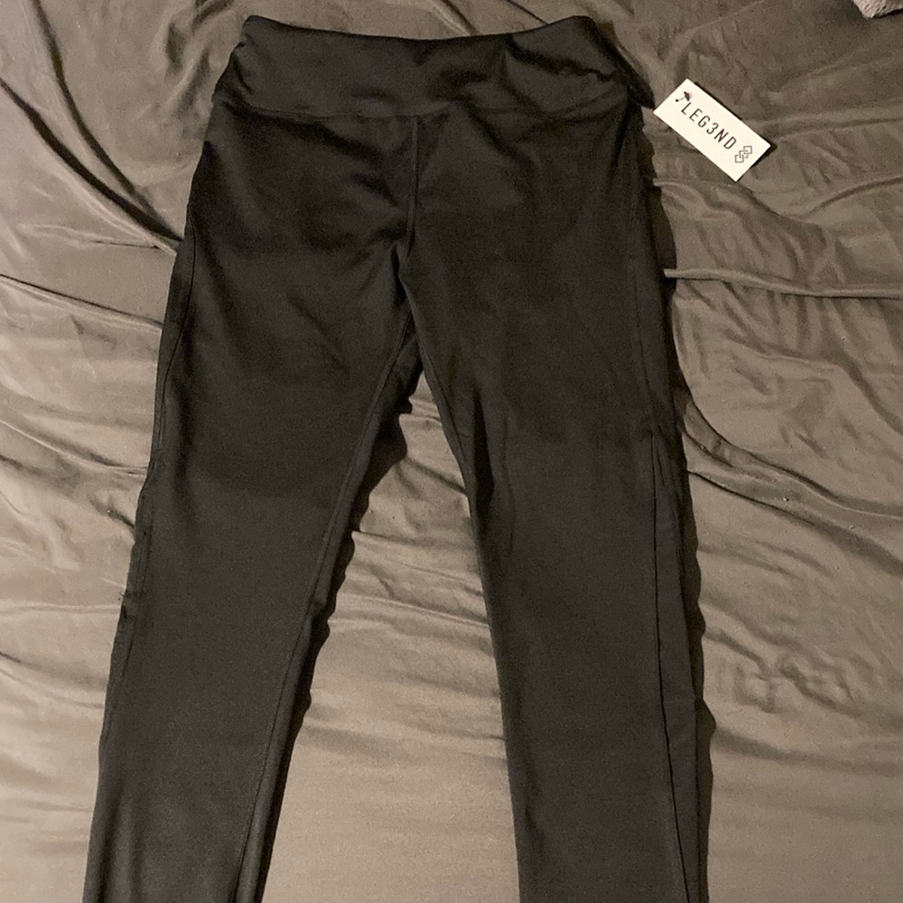 Leggings Black High-Waist Performance Leggings by TLEGDND